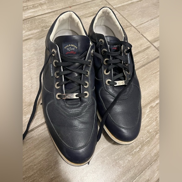 Paul & Shark Other - Paul & Shark Black Leather Men's Shoes
